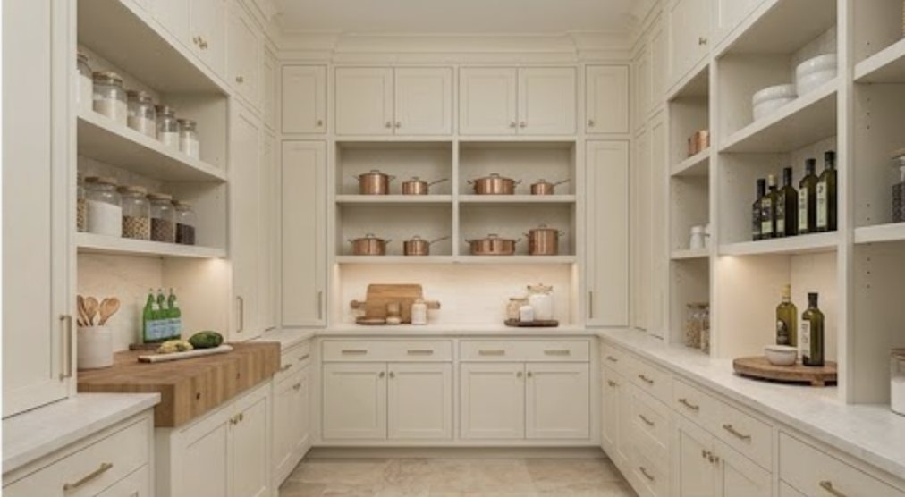 Concept rendering: butler's pantry