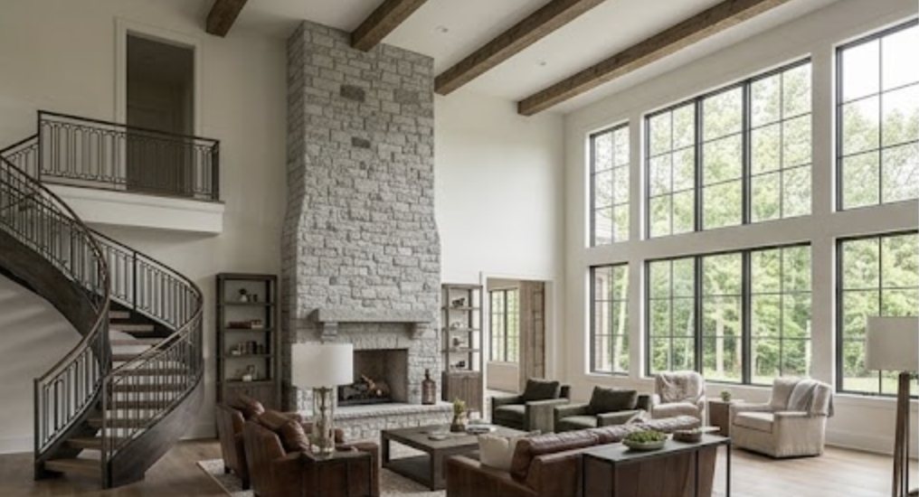 Concept rendering: great room