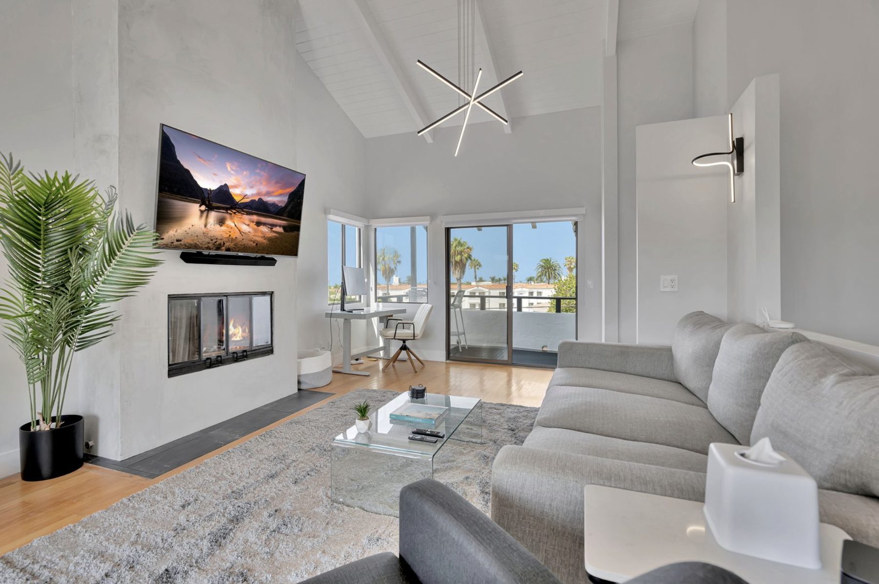 San Clemente residence living room
